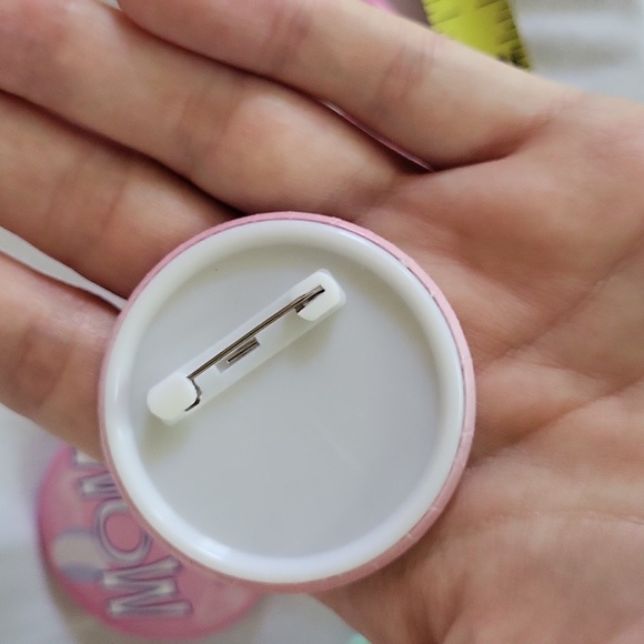 Baby shower Party favors either gender buttons plastic bracelets hostess pin - Picture 8 of 10